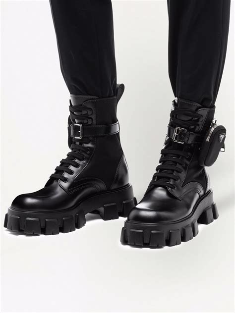 prada monolith boots farfetch|prada monolith boots sale.